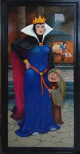ed steffek painting of snow white and the queen