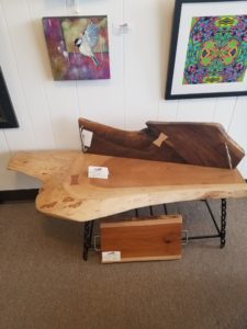 David Schraft wood table