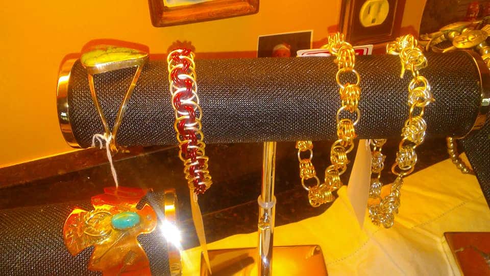 Various Mens Chainmail Bracelets